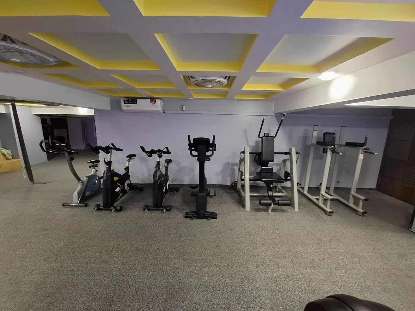 Cycling studio at Fit Pro Gym